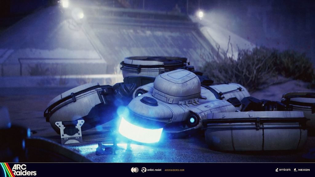 ARC Raiders Phantom Targets official screenshot showing glitched ARC technology