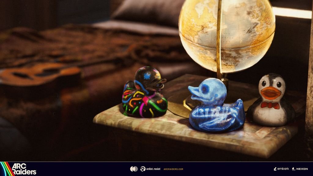ARC Raiders official screenshot of community-designed rubber ducks added in Live Update 1.45.0