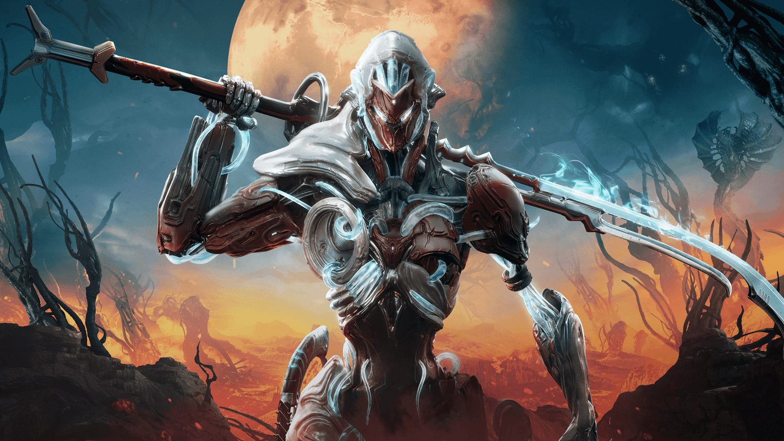 Warframe Heart of Deimos official art associated with the Helminth system