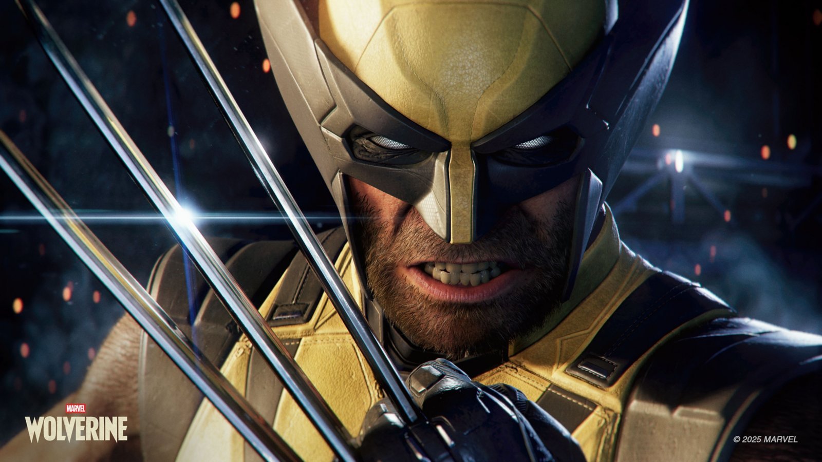 Marvel's Wolverine with claws extended — PS5 launch