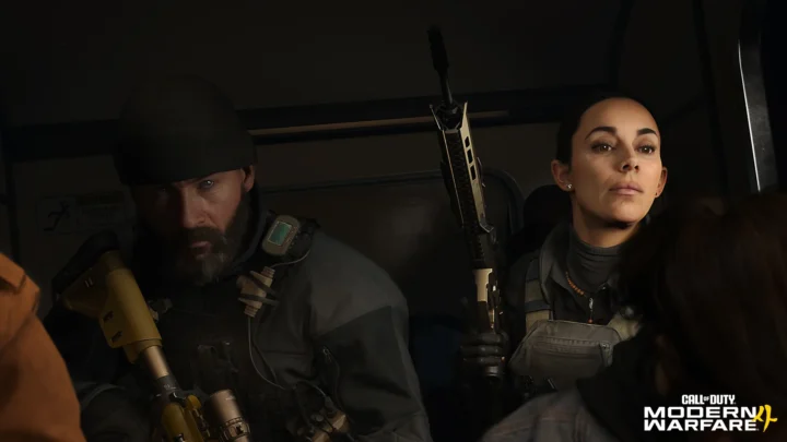 Official Modern Warfare 4 campaign screenshot, military operation. Credit Activision.