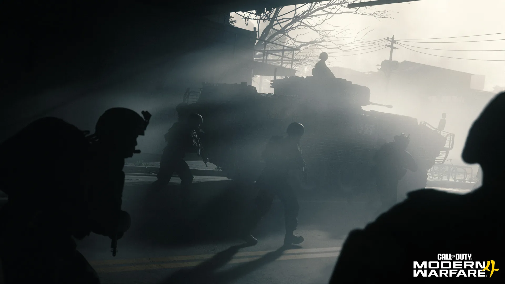 Official Modern Warfare 4 campaign scene from Activision's campaign trailer coverage.