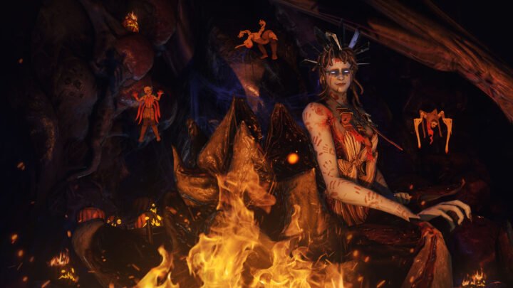 Official Warframe Nights of Naberus Halloween 2026 event art.