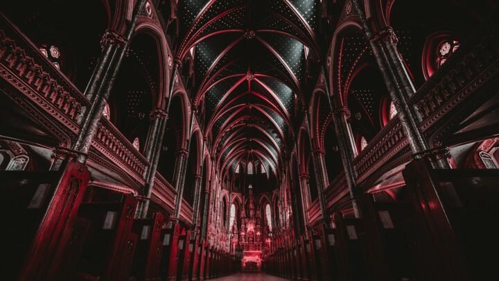 Dark horror atmosphere for Hellraiser Revival coverage